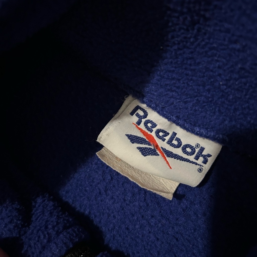 Vintage Reebok Blue Fleece Vest - Picture 3 of 4